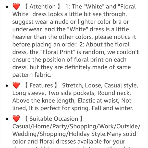 🍷long sleeve casual dress🍷 - Picture 3 of 9